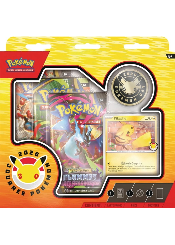Pokémon – Coffret 30 Ans Journée 2026 Pikachu Pokémon Day