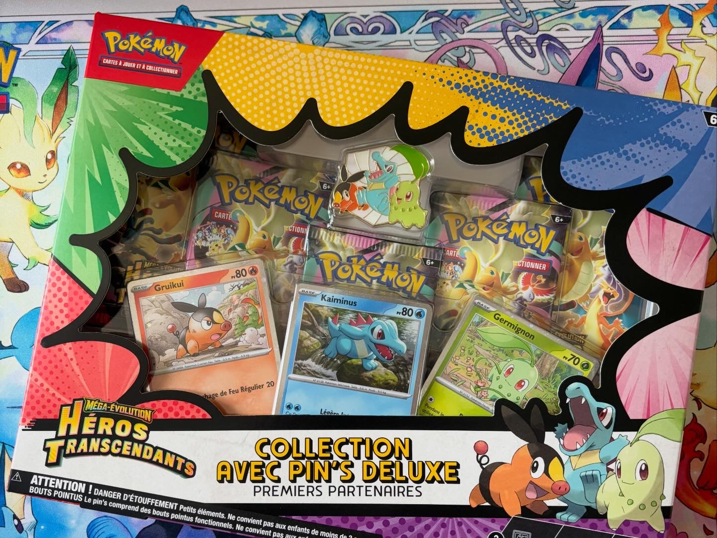 Pokémon - Coffret Pin’s ME2.5 Héros Transcendant
