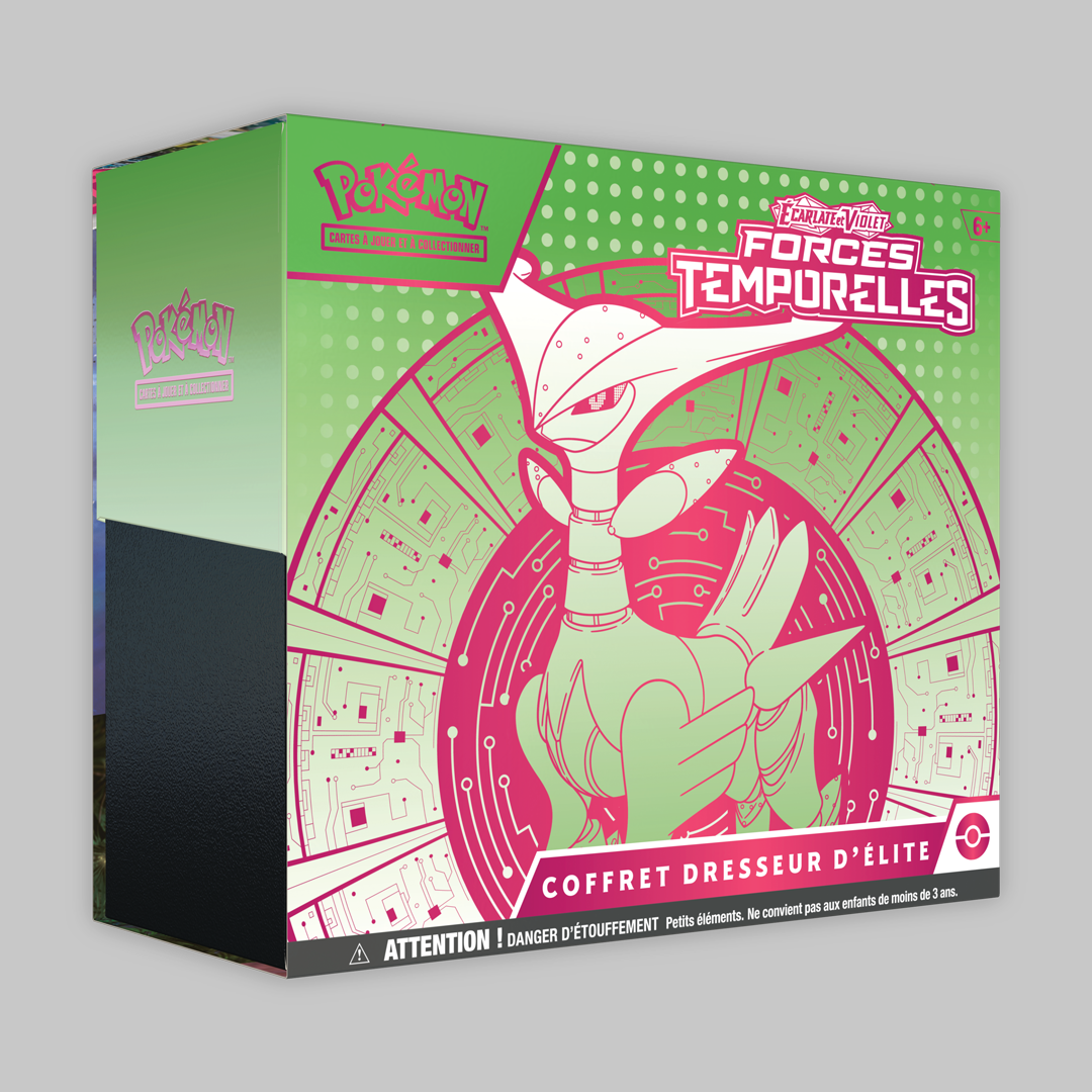 Pokémon - Écarlate et Violet – ETB Forces Temporelles EV05 (9 boosters)