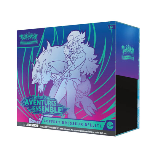 Pokémon - Écarlate et Violet – Coffret dresseur d'élite Aventures Ensemble EV09 (9 boosters)