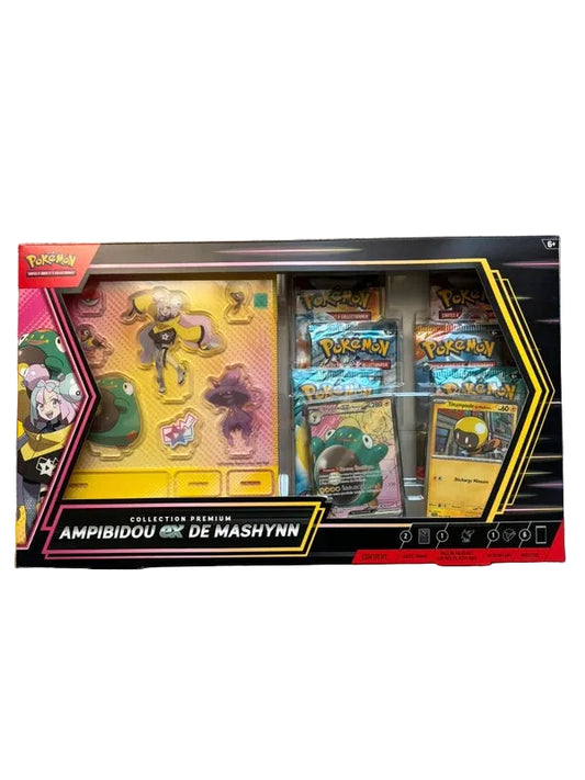 Pokémon - Coffret Ampibidou-ex de Mashynn (6 boosters)