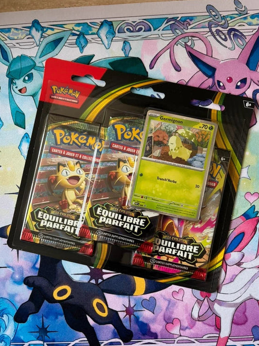 Pokémon - Tripack ME03 Équilibre Parfait (3 Boosters)