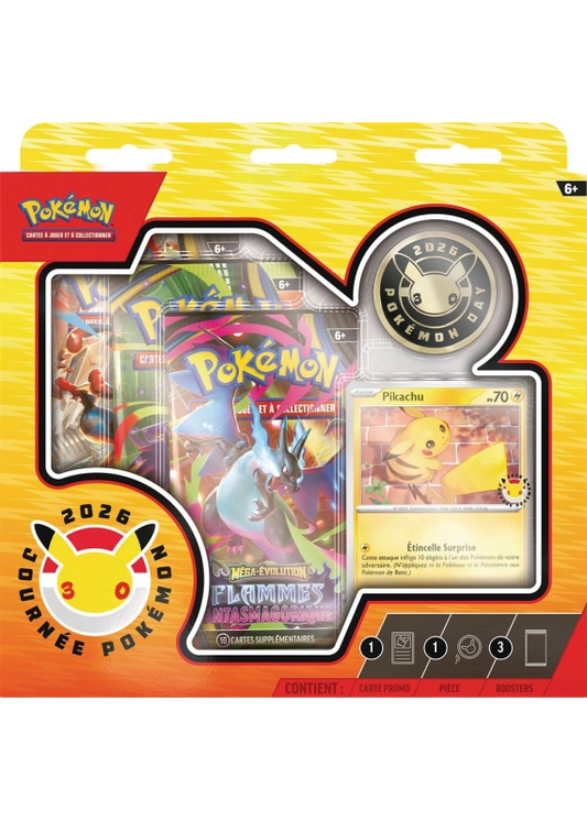 Pokémon – Coffret 30 Ans Journée 2026 Pikachu Pokémon Day