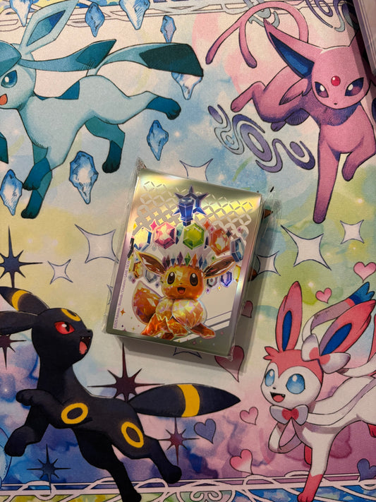 Pokémon - 65 Sleeve ETB Évolutions Prismatiques