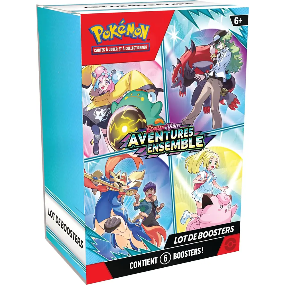 Pokémon - Écarlate et Violet – Bundle Aventures Ensemble (6 boosters)