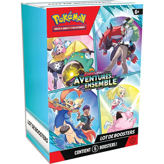 Pokémon - Écarlate et Violet – Bundle Aventures Ensemble (6 boosters)