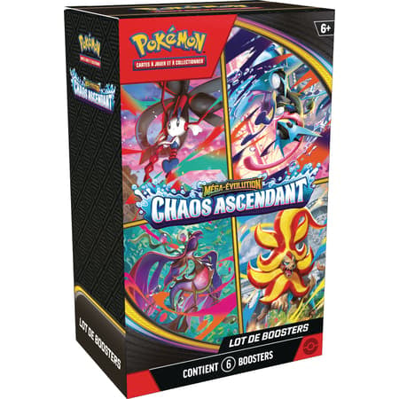 Pokémon - Bundle ME04 Chaos Ascendant (6 Boosters)