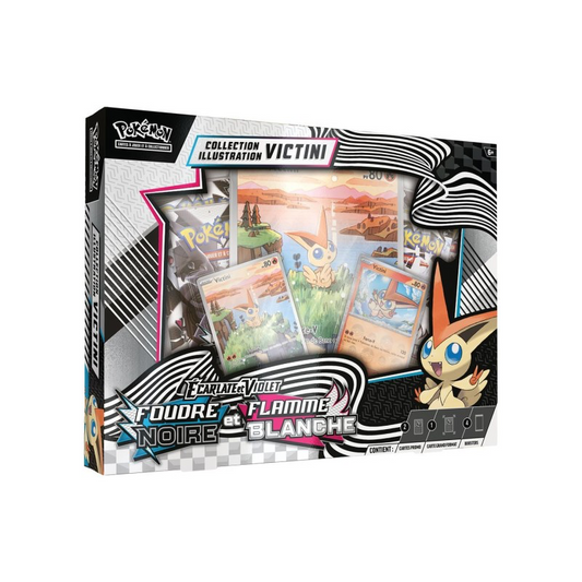 Pokémon - Écarlate et violet - Coffret Victini EV10.5 (4 Boosters)