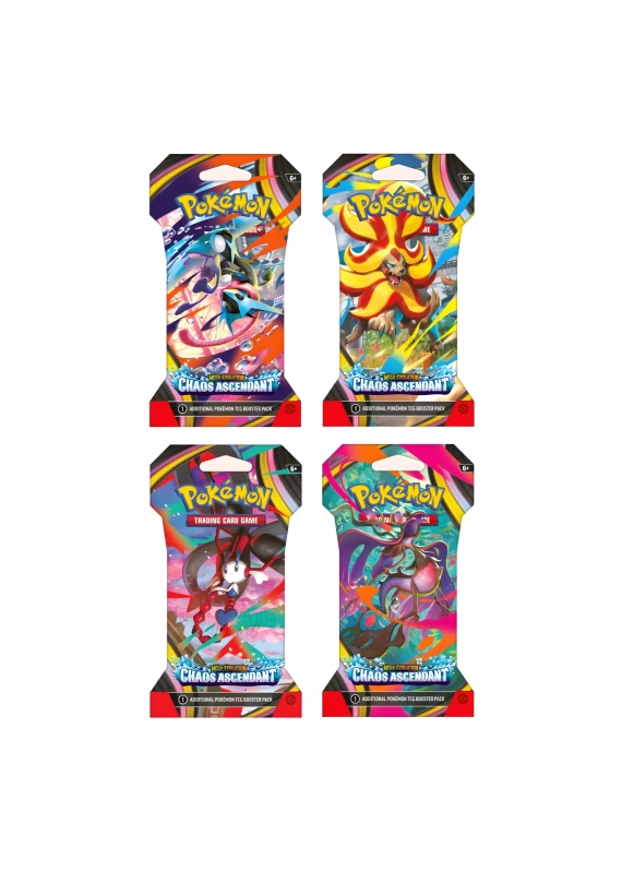 Pokémon - Artset ME04 Chaos Ascendant (4 Boosters)
