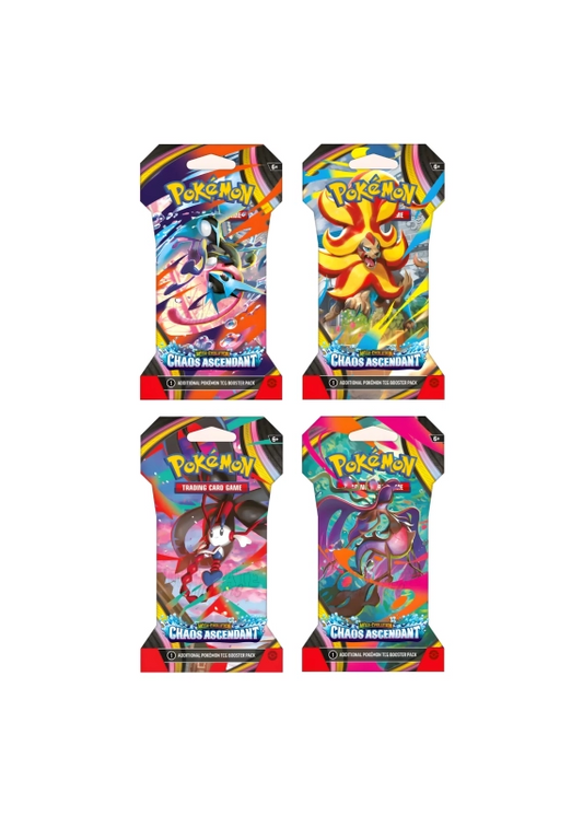 Pokémon - Artset ME04 Chaos Ascendant (4 Boosters)