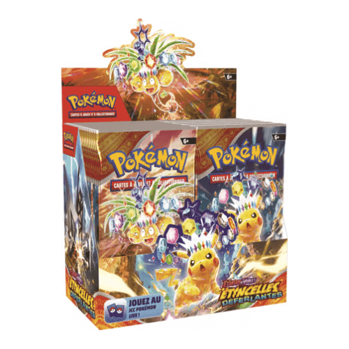 Pokémon - Écarlate et Violet – Display Etincelles Deferlantes EV08 (36 boosters)